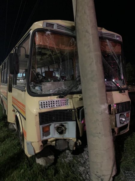 Сотрудники полиции в Нижнеудинске разбираются в обстоятельствах ДТП с участием автобуса